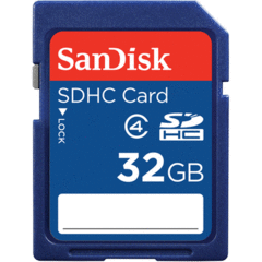 SanDisk Standard SDHC 32GB