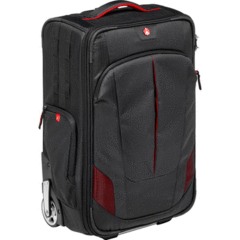 Manfrotto Pro Light Reloader-55 Camera Roller Bag for DSLR/Camcorder (Black)